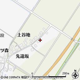 秋田県湯沢市小野先達坂31周辺の地図