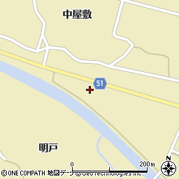 秋田県湯沢市高松中屋敷294周辺の地図