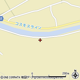 秋田県湯沢市高松戸平378周辺の地図