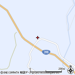 秋田県湯沢市皆瀬野中35周辺の地図