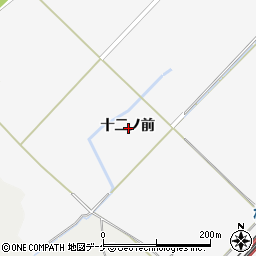 秋田県湯沢市小野十二ノ前周辺の地図