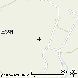 秋田県湯沢市桑崎東小比内沢周辺の地図