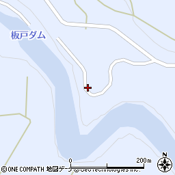 秋田県湯沢市皆瀬真木19周辺の地図