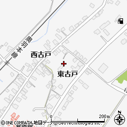 秋田県湯沢市小野東古戸周辺の地図