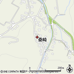 秋田県湯沢市桑崎御返事72周辺の地図