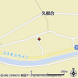 秋田県湯沢市高松久根合167周辺の地図