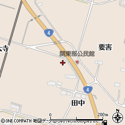 岩手県奥州市前沢古城北高大寺13周辺の地図
