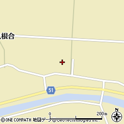 秋田県湯沢市高松久根合232周辺の地図