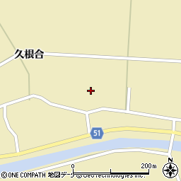 秋田県湯沢市高松久根合97周辺の地図