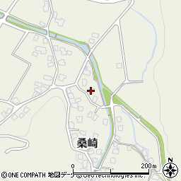 秋田県湯沢市桑崎御返事42周辺の地図