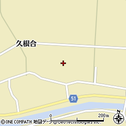 秋田県湯沢市高松久根合96周辺の地図