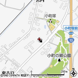 秋田県湯沢市小野小町91周辺の地図