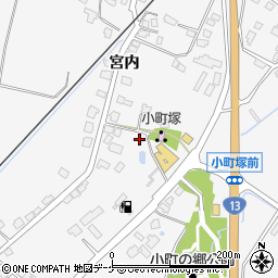 秋田県湯沢市小野小町80周辺の地図