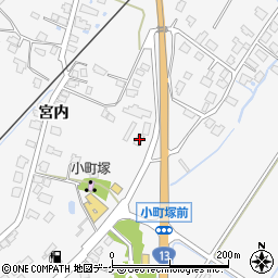 秋田県湯沢市小野小町12周辺の地図