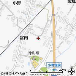 秋田県湯沢市小野小町25周辺の地図