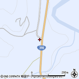 秋田県湯沢市皆瀬二ツ石82周辺の地図