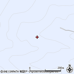 秋田県湯沢市皆瀬水沢周辺の地図