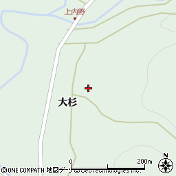 岩手県一関市大東町大原大杉25-1周辺の地図