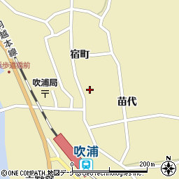 山形県飽海郡遊佐町吹浦宿町57周辺の地図