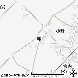 秋田県湯沢市小野（幅）周辺の地図