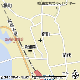 山形県飽海郡遊佐町吹浦宿町21周辺の地図