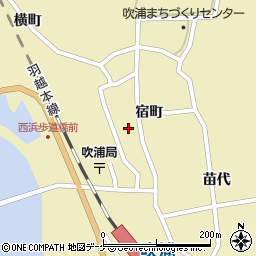 山形県飽海郡遊佐町吹浦宿町22周辺の地図