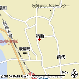 山形県飽海郡遊佐町吹浦宿町46周辺の地図