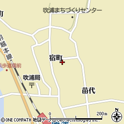 山形県飽海郡遊佐町吹浦宿町45周辺の地図