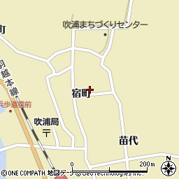 山形県飽海郡遊佐町吹浦宿町42周辺の地図