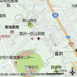 岩手県大船渡市大船渡町富沢35-3周辺の地図