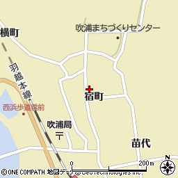 山形県飽海郡遊佐町吹浦宿町38周辺の地図