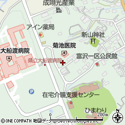 気仙中央薬局周辺の地図