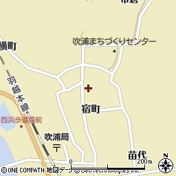 山形県飽海郡遊佐町吹浦宿町33周辺の地図