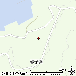 岩手県大船渡市三陸町綾里砂子浜62-3周辺の地図