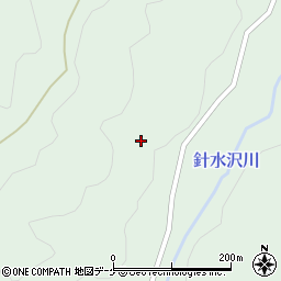 秋田県由利本荘市鳥海町上笹子大桂周辺の地図