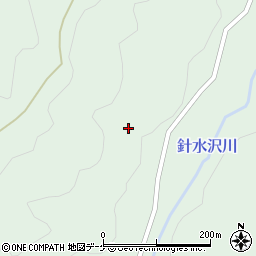 秋田県由利本荘市鳥海町上笹子（大桂）周辺の地図