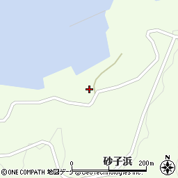 岩手県大船渡市三陸町綾里砂子浜48周辺の地図