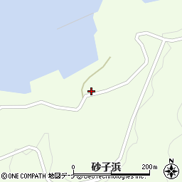 岩手県大船渡市三陸町綾里砂子浜68周辺の地図