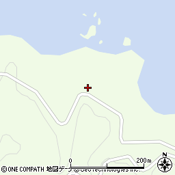 岩手県大船渡市三陸町綾里砂子浜3周辺の地図