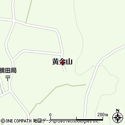 岩手県陸前高田市横田町黄金山周辺の地図