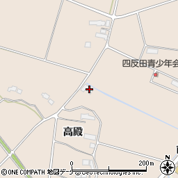 岩手県奥州市前沢古城高殿21周辺の地図