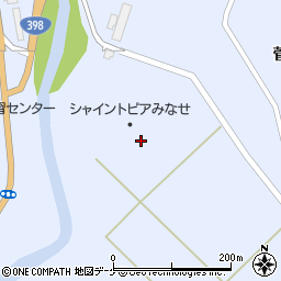 秋田県湯沢市皆瀬小野周辺の地図