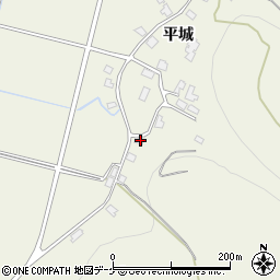 秋田県湯沢市桑崎平城149周辺の地図