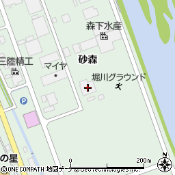 佐川急便株式会社　大船渡営業所周辺の地図