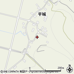 秋田県湯沢市桑崎平城154周辺の地図
