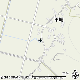 秋田県湯沢市桑崎平城138周辺の地図