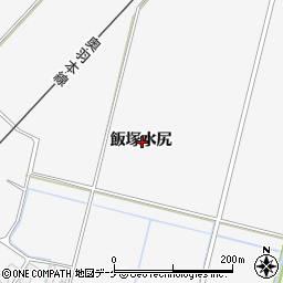 秋田県湯沢市小野飯塚水尻周辺の地図