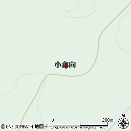 山形県遊佐町（飽海郡）直世（小倉向）周辺の地図