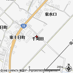 秋田県湯沢市小野千刈田93-2周辺の地図