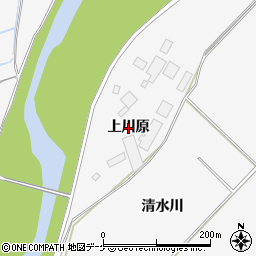 秋田県湯沢市小野（上川原）周辺の地図